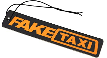 Taxi Kennzeichen Uber - Rising Sun - Duft NEW CAR - Accessories Zubehör Car Scents Air Freshener - JDM Auto Lufterfrischer