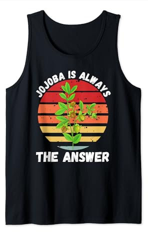 Vintage-Jojoba ist immer die Antwort für Liebhaber von Retro-Pflanzen Tank Top