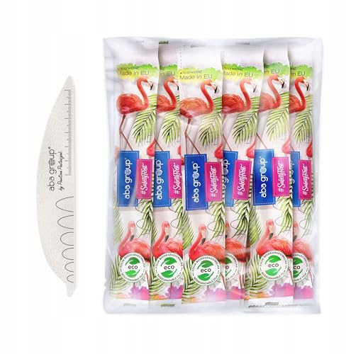 Aba Group Nagelfeilen 150/180 by Paulina Pastuszak Sichere Verpackung, Einweg Nagelfeilen, Hergestellt in Europa, 100 Stück