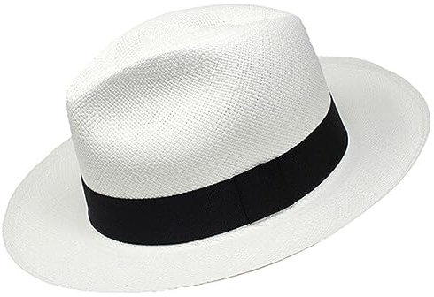 Gamboa Sombrero Panama Hombre y Mujer de Paja Toquilla Original de Ecuador Verano Fedora Playa