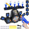 FORMIZON Hover Spielzeug Pistole und Zielscheibe für Nerf, Mehrere Möglichkeiten zu Spielen Elektronische Zielscheibe für Nerf Pistole, Spiele Spielzeug Geschenke für 6-12 Jahre Kinder (Normal)