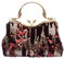 CORIOS Vintage 1920s Pailletten Abendtasche Damen Samt Clutch Tasche Hochzeit Brautbörse Handtasche Elegante Diamant Schultertasche Glänzend Strass Portemonnaie Tasche Kette Umhängetasche Weinrot