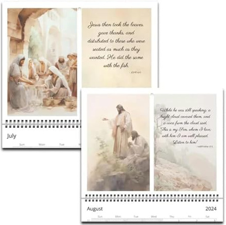 Jesus Kalender 2025 - Wandkalender Von Anrufendem Jesus | Spiritueller Glaube 2025 Christlicher Glaube Jesus, Monatlicher Wandkalender 2025 Christlicher Glaube Jesus, Kalender Poster Jesus, Kalender