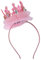 LEIDJGUN Geburtstagskronen Tiaras Prinzessin Krone Stirnband Prinzessin Stirnband Schleier Geburtstag Stirnband Geburtstag Party Kronen für Mädchen