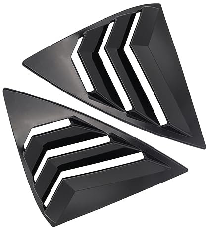 Cabilock Seitenfensterlamellen Für Heckscheiben Automatische Fensterlamellen Verkleidung Für Fensterlamellen Kompatibel Mit Sylphy Keine Montage Mit Bohren Oder Schneiden Erforderlich