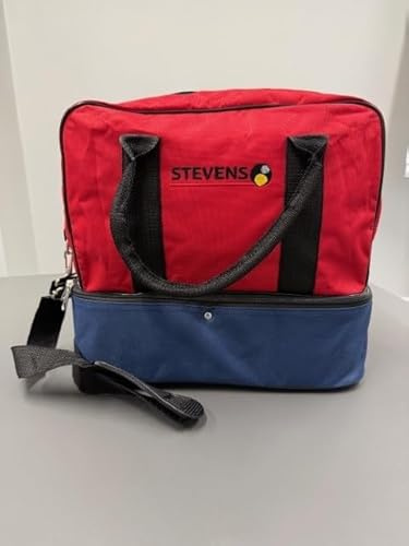 Stevens Bowls Macro 2 Bowl & Jack Bag (Red/Blue)