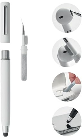 MidOcean Cleanpen Ballpoint Pen Set (14.3cm x 1.2cm) (White)