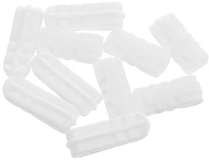 Amosfun 10pcs Reusable Food Bag Clips with Zipper Sliding Grip Plastic Sealing Clamps for Vacuum Storage Bags Airtight Sealers for Food Preservation and Snack Organization