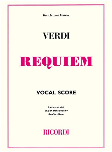 Requiem. Gemischter Chor mit Klavier/Orgel. Partitur