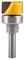 HOHXEN Flush Trim Hinge Mortise Template Router Mills Bit 1/4 Shank 3/4 W X 7/16 H for Wood Milling Cutter Flooring Wood Working Tools