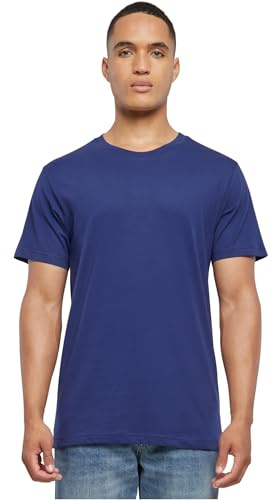 Build Your Brand T- Shirt Round Neck Homme, Bleu (Light Navy), XL