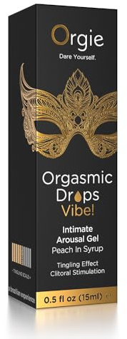 Orgie Vibe Orgasmus lässt Schwarz 60 gr