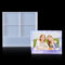 Voyyphixa Resin Silikonform Bilderrahmen Rechteckige Silikonformen Epoxidharz Fotorahmen Kunstharz Formen Silikon Harz Photo Frame Molds für DIY Gießen Art Geschenke (Rectangular)
