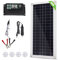 Panneau solaire 30 W, chargeur 30 A, kit de régulateur de tension en silicium polycristallin pour voiture, camping-car, bateau, remorque, kit de régulateur de charge, kit de panneau solaire