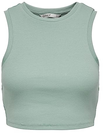 ONLY Onlvilma S/L Cropped Tank Top JRS Noos