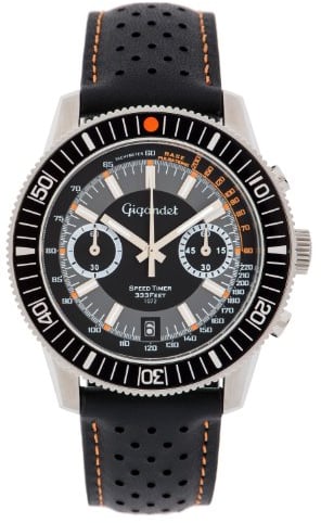 Gigandet Herren Analog Japanisches Quarzwerk Uhr mit Silikon Armband AVG7-04