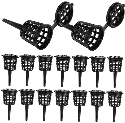 Yardwe 150 STK Düngerhalter Düngerspitzen Kinderzimmer Töpfe Düngerkörbe Für Den Garten Düngerkörbchen Für Orchideen Düngerkorb Pflanzen Für Aquarium Gartendünger Wasserpflanzen Container