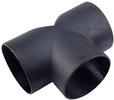 SENHE Beler 90 mm schwarzer Kunststoffkanal T-Stück Auslassverbinder passend für Eberspacher Fit für Webasto Heizung