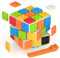 ROXENDA Zauberwürfel,Ziegelsteine Magie mit dem Quadrat 3x3, Puzzle und 3D schnelle würfel, für Kinder und Erwachsene, die spaß haben(weiße)
