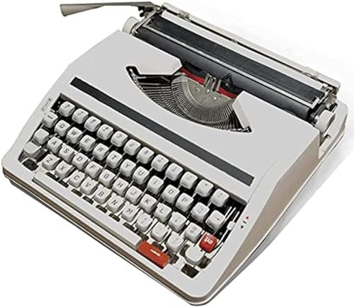 KJHYYPP Manuelle Retro-Schreibmaschine, kreative mechanische englische Schreibmaschine, Retro-Heimdekoration, freiberufliches Schreiben