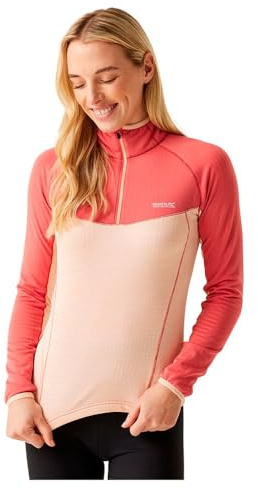 Regatta Hepley - Damen Midlayer | feuchtigkeitsabweisend - Rot-Rosa - 38