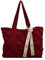 oukesin Umhängetasche Tasche Damen Puffer Tragetasche Tasche mit Reißverschluss für Alltag/Büro/Schule, Rotwein