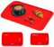 BuzzTrove Serving Trays | Durable Plastic Tea Tray & Dinner Tray | Trays for Eating on Lap, Food Serving & Snacks | Dishwasher Safe, Stackable| 12-Month Guarantee | STMR