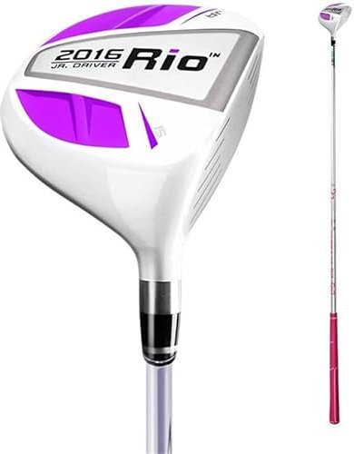 Junior-Golfschläger – Nr. 1 Golf-Holz-Driver, Fairway-Holz, Golf-Putter für Kinder und Jugendliche, für 6–8 Jahre