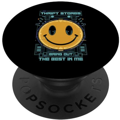 Las tiendas de segunda mano sacan lo mejor de mí Comprador PopSockets PopGrip Intercambiable