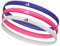 adidas Hairbands - Lucid Blue, Lucid Pink, White