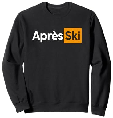 APRÉS SKI HUB X Wintersport Skifahren Ski Skifahrer Sweatshirt