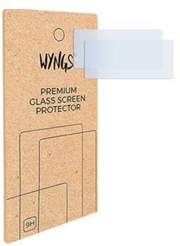 WYNGS Displayschutzfolie für den Casio fx-810DE CW - 2 Stück - Schutz vor Kratzern, Staub und Schmutz