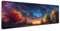 Starry Sky Mouse Mat Gaming Mouse Pad Large 1000x500mm Aurora, Desk Pad Gaming Mats for Computer Accessories, Mousemat Waterproof Non-Slip Base Keyboard Protector Soft Smooth Office Gaming Room I-0