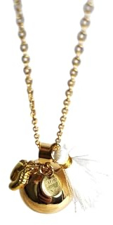 Générique Collier Bola de Grossesse avec Médaille Mini Nous