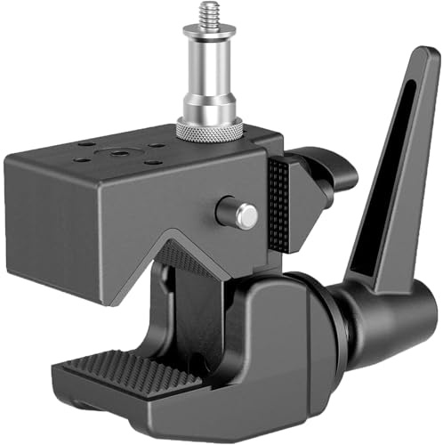 Super Clamp Kamera Stativ Halter max. Belastung 15kg Schwarz