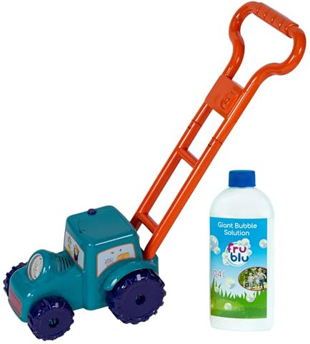 Seifenblasenset, Seifenblasenschlepper + Flüssigkeit 400 ml Seifenblasenmaschine für Geburtstag Party Hochzeit Seifenblasen Maschine für Kinder Blasenmaschine (0396)