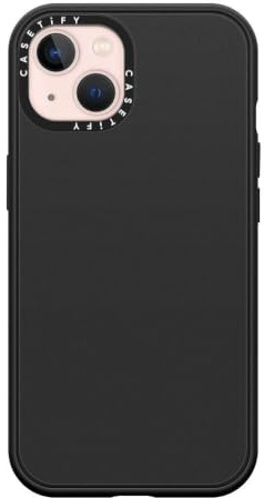 CASETiFY Schutzhülle für iPhone 13, stoßfest, kompatibel mit MagSafe, mattschwarz | 2,5 m, 4-facher Fallschutz in Militärqualität, Mattschwarz