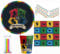 Potter Kit Harry 16 Enfants Complet Anniversaire (16 Assiettes, 16 gobelets, 16 Serviettes, 1 Nappe et 24 Bougies Extra Longues) fête