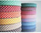 Byetsa Schrägband Vichy, 18 mm breit, 25 m Rolle, 16 Farben (Farbe 35, Polyester/Baumwolle)