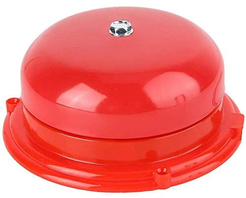 12V Glocke Klingel Alarmglocke in 6 Größen & als AC oder DC auswählbar (DC12V (Gleichspannung), Ø150mm)