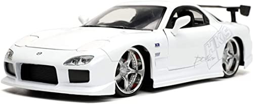 Jada Toys Fast & Furious 1:24 1992 Mazda RX-7 Die-cast Car, Toys for Kids and Adults
