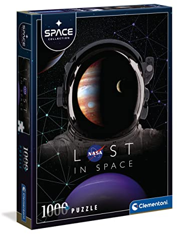 Clementoni - 39637 - Puzzle Space Collection - jigsaw puzzle 1000 pieces - puzzle space, Made in Italy, jigsaw puzzle for adults