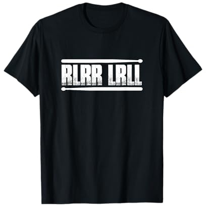 Drummer Paradiddle Drumstick T-Shirt