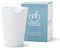 FIFTYEIGHT PRODUCTS / Tazas con mordida (sin asa, porcelana, 350 ml, color blanco, fabricado en Alemania)
