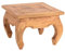 Vintage Design OPIUMTISCH MAHA 50 | 50x35cm(LxH), Mahagoni | Asiatischer Beistelltisch, Couchtisch, Beistelltisch aus Vollholz | Farbe: 08 honigfarben gewachst