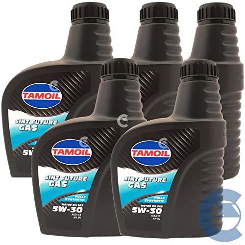 TAMOIL OLIO MOTORE SINT FUTURE GAS GPL/METANO 5W30 ACEA C3 5 LITRI