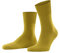 FALKE Unisex Run U Sso Baumwolle Funktionsmaterial Einfarbig Socken , Gelb Mimosa 1265, 44-45