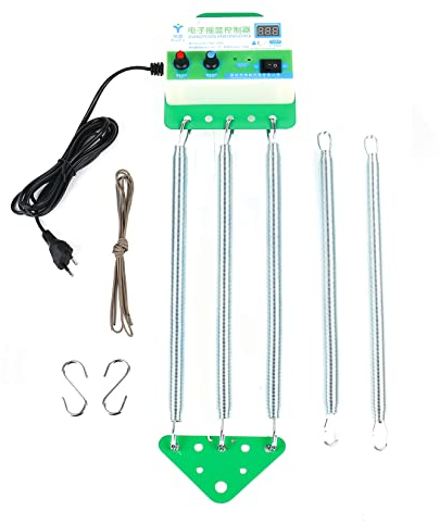 Manette de balançoire électrique à suspendre pour bébé - Stable - Pas de bruit - Commande électrique à clipser pour le berceau et le hamac pour bébé