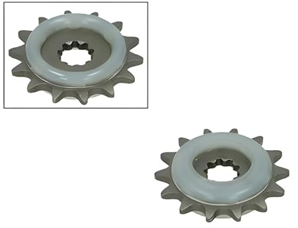 Sprocket + rubber A-quality 14 teeth for Puch Maxi