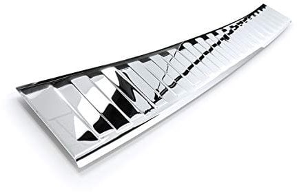 tuning-art L420 Edelstahl Ladekantenschutz passend für Audi A4 B9 Avant 2019-, Farbe:Chrom